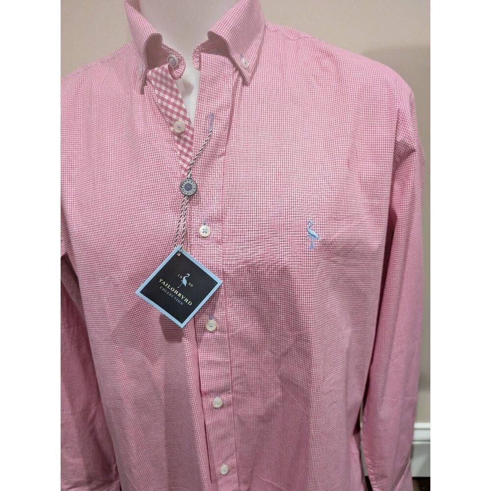 BNWT Tailor bird button-down size large - Picture 1 of 4